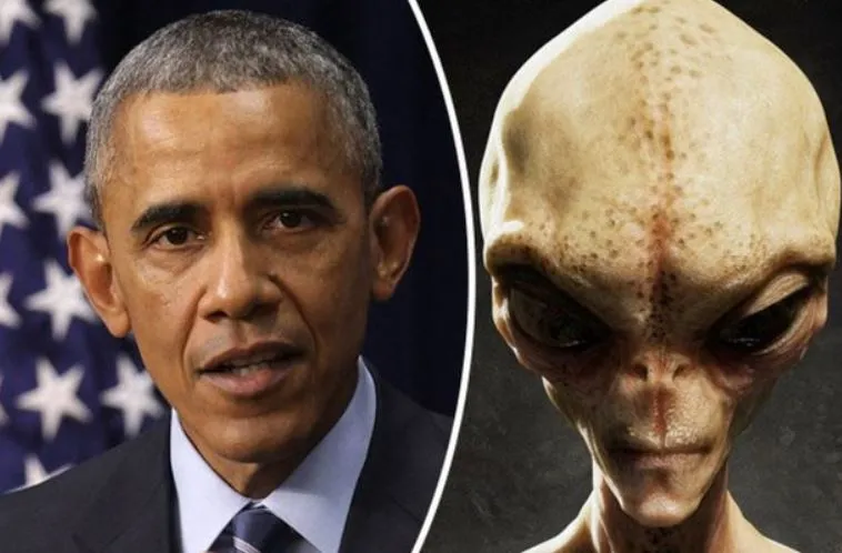 Barack Obama en una entrevista insinuó la existencia de extraterrestres