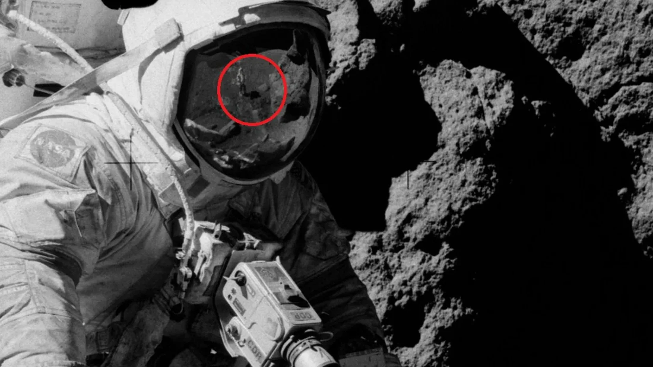 El astronauta del Apolo 17 no pudo ocultar su sorpresa cuando vio un OVNI en la Luna