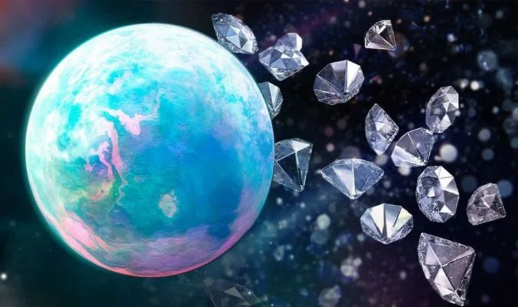 Encuentran mundos extraterrestres donde llueven diamantes