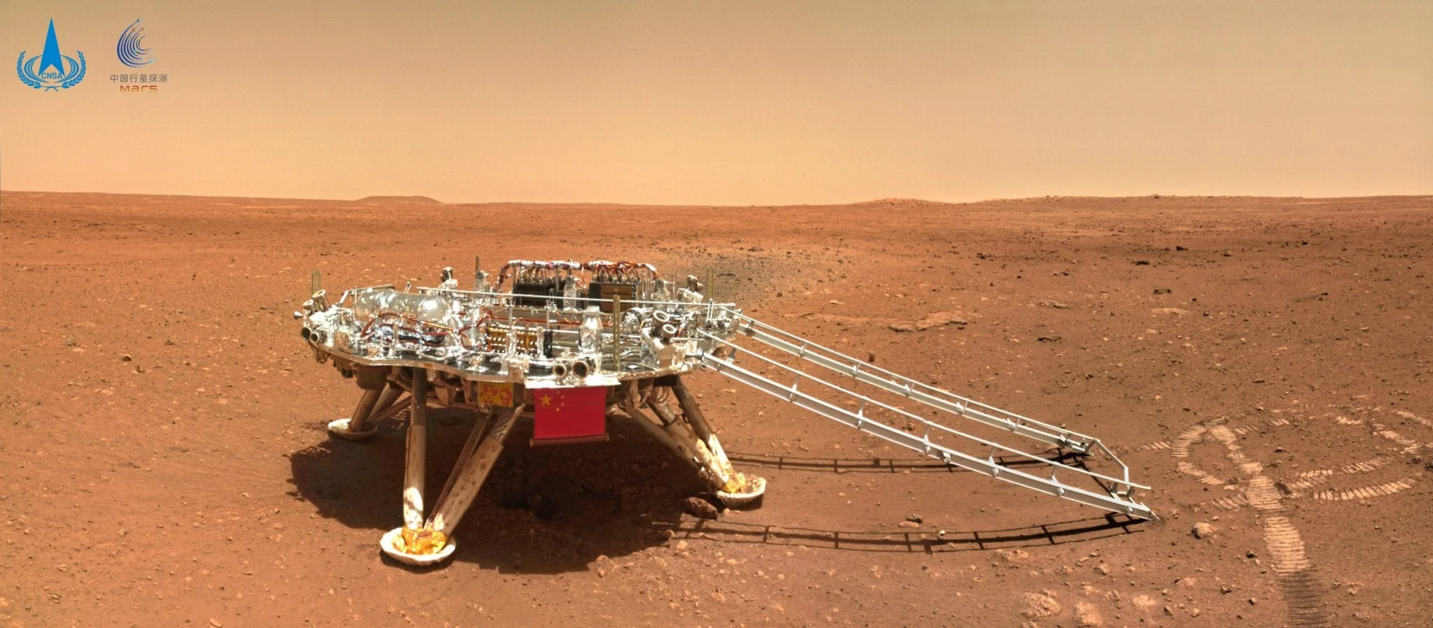 Rover chino detecta estructuras debajo de la superficie de Marte