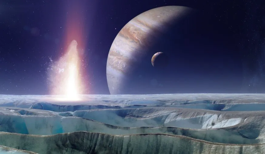 Misteriosa actividad ovni detectada en la luna de Júpiter